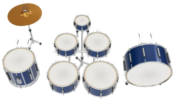 online virtual marching drums